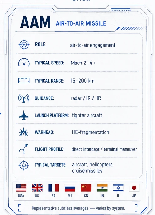 AAM back card